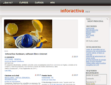 Tablet Screenshot of inforactiva.net
